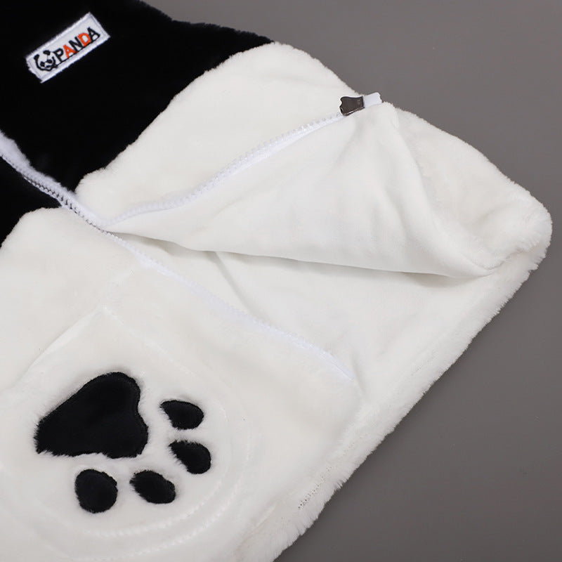 Panda sweater hooded costume