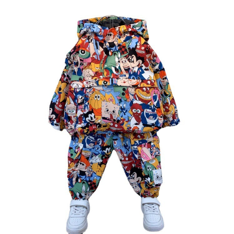 Baby Shell Jacket Two-piece Suit