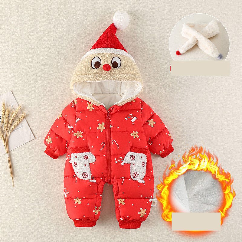 Baby Festive Winter Clothes jumpsuit