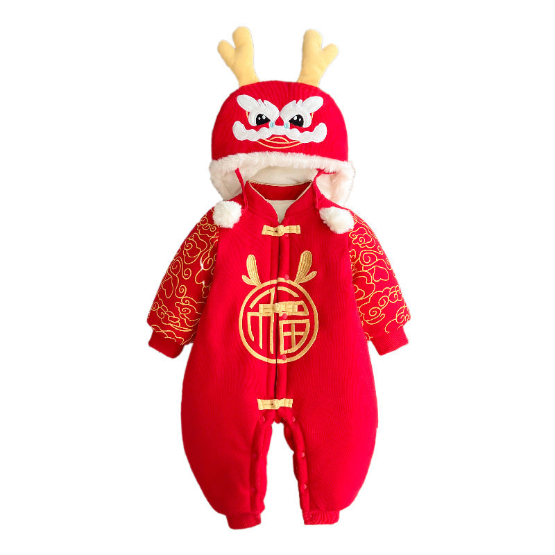 Baby New Year Clothes Festive Jumpsuit