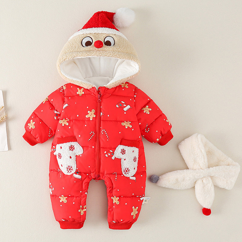 Baby Festive Winter Clothes jumpsuit