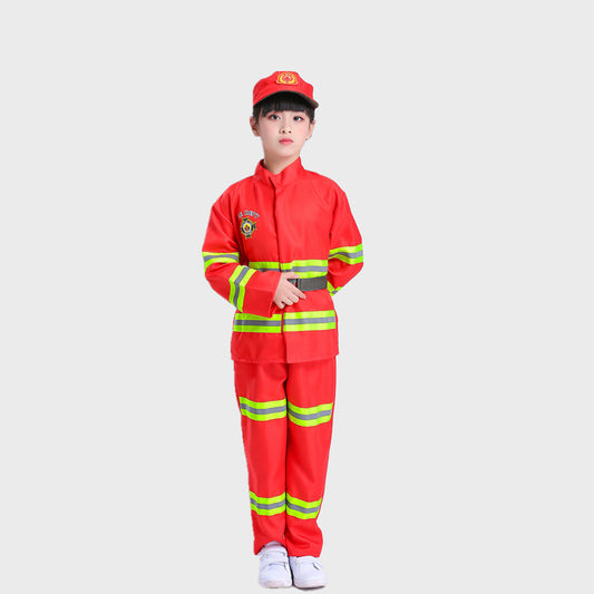 Children's Firefighting Uniforms Drill Clothes