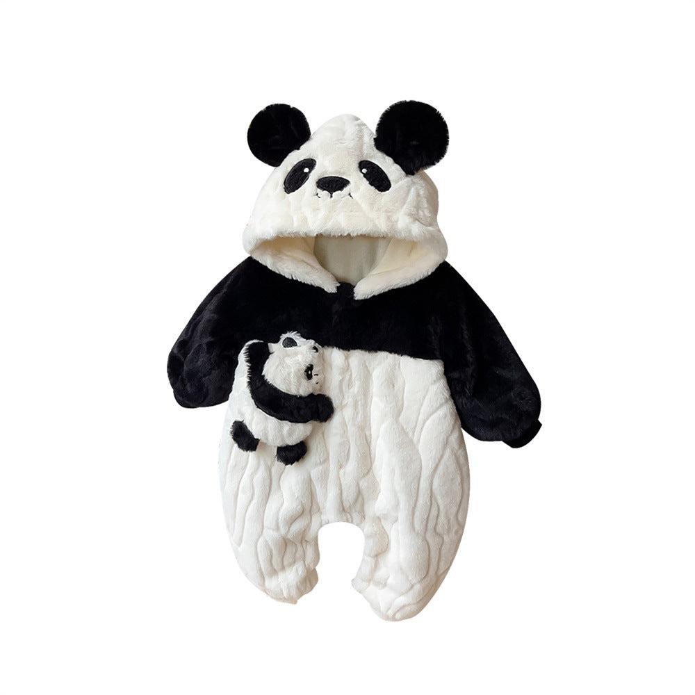 Winter Clothes Baby Jumpsuit panda costume