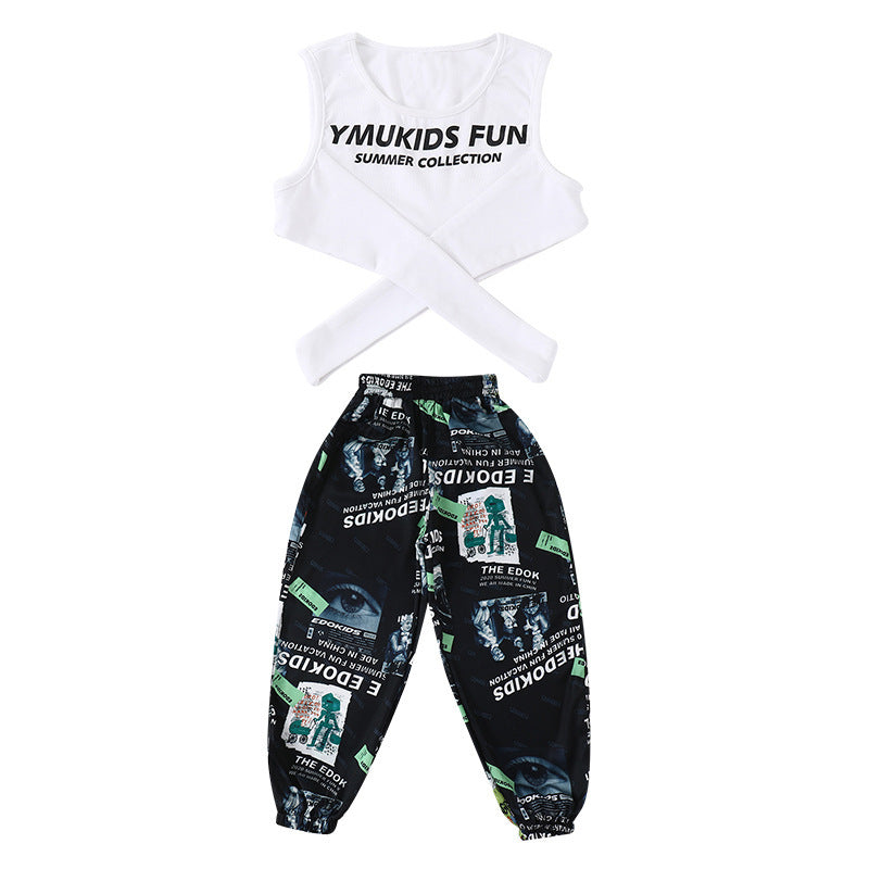 Children's hip hop dance clothes